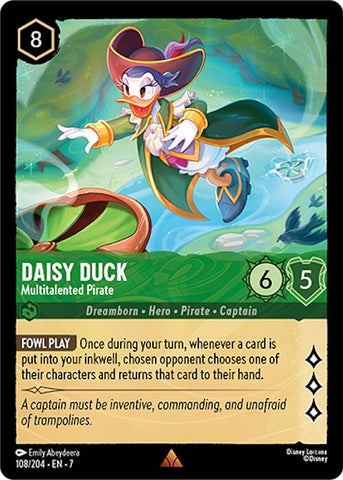 Daisy Duck - Multitalented Pirate (108/204) [Archazia's Island] - The Mythic Store | 24h Order Processing