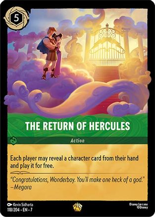 The Return of Hercules (118/204) [Archazia's Island] - The Mythic Store | 24h Order Processing