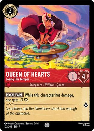 Queen of Hearts - Losing Her Temper (122/204) [Archazia's Island] - The Mythic Store | 24h Order Processing