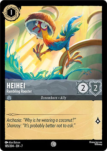 Heihei - Rambling Rooster (185/204) [Archazia's Island] - The Mythic Store | 24h Order Processing