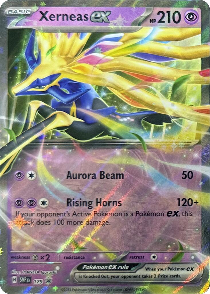 Xerneas ex (179) [Scarlet & Violet: Black Star Promos] - The Mythic Store | 24h Order Processing