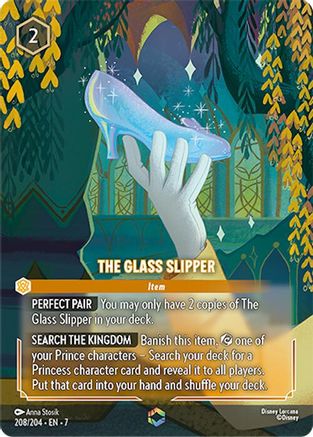 The Glass Slipper (Enchanted) (208/204) [Archazia's Island] - The Mythic Store | 24h Order Processing