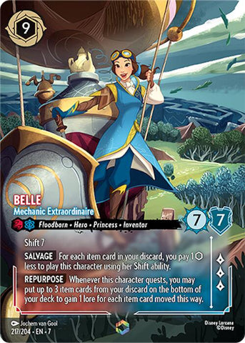 Belle - Mechanic Extraordinaire (Enchanted) (217/204) [Archazia's Island] - The Mythic Store | 24h Order Processing