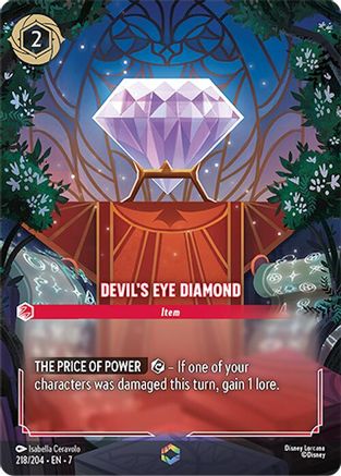 Devil's Eye Diamond (Enchanted) (218/204) [Archazia's Island] - The Mythic Store | 24h Order Processing