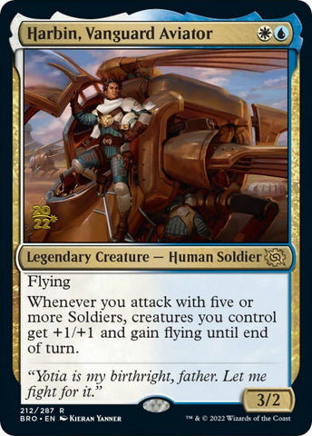 Harbin, Vanguard Aviator [The Brothers' War Prerelease Promos] - The Mythic Store | 24h Order Processing