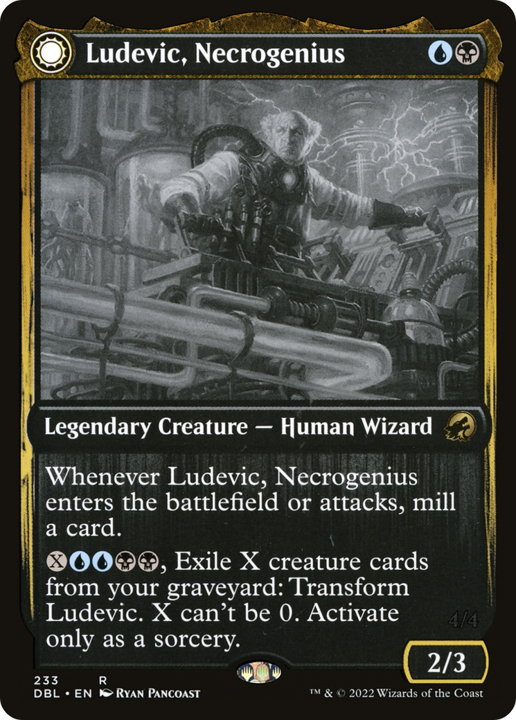 Ludevic, Necrogenius // Olag, Ludevic's Hubris [Innistrad: Double Feature] - The Mythic Store | 24h Order Processing