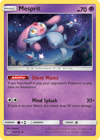 Mesprit (42/131) [Sun & Moon: Forbidden Light] - The Mythic Store | 24h Order Processing