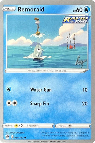 Remoraid (036/163) (Cheryl Again - Sebastian Lashmet) [World Championships 2022] - The Mythic Store | 24h Order Processing