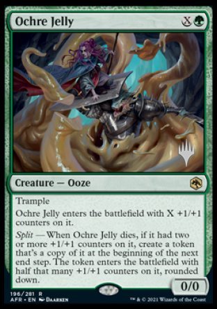 Ochre Jelly (Promo Pack) [Dungeons & Dragons: Adventures in the Forgotten Realms Promos] - The Mythic Store | 24h Order Processing