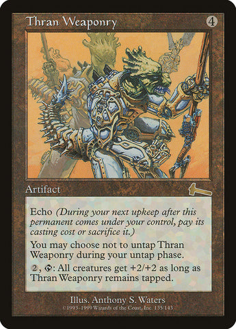 Thran Weaponry [Urza's Legacy] - The Mythic Store | 24h Order Processing