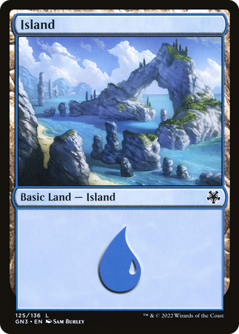 Island (125) [Game Night: Free-for-All] - The Mythic Store | 24h Order Processing