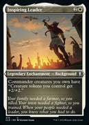 Inspiring Leader (Foil Etched) [Commander Legends: Battle for Baldur's Gate] - The Mythic Store | 24h Order Processing