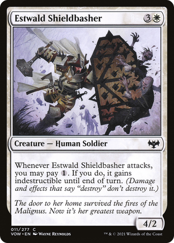 Estwald Shieldbasher [Innistrad: Crimson Vow] - The Mythic Store | 24h Order Processing