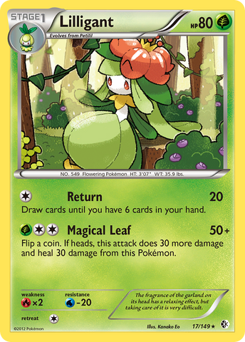 Lilligant (17/149) [Black & White: Boundaries Crossed] - The Mythic Store | 24h Order Processing