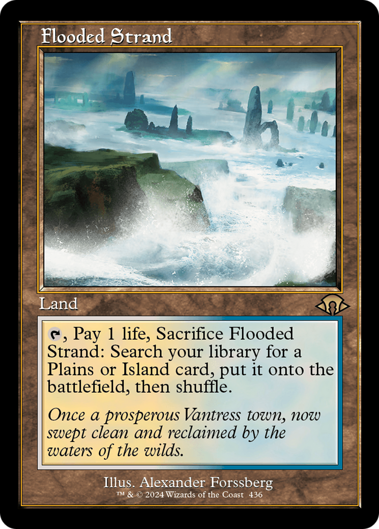 Flooded Strand (Retro) [Modern Horizons 3] - The Mythic Store | 24h Order Processing