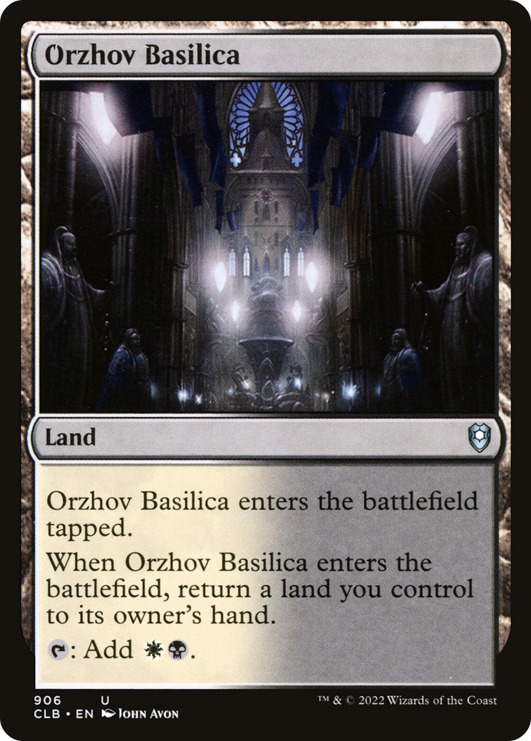 Orzhov Basilica [Commander Legends: Battle for Baldur's Gate] - The Mythic Store | 24h Order Processing