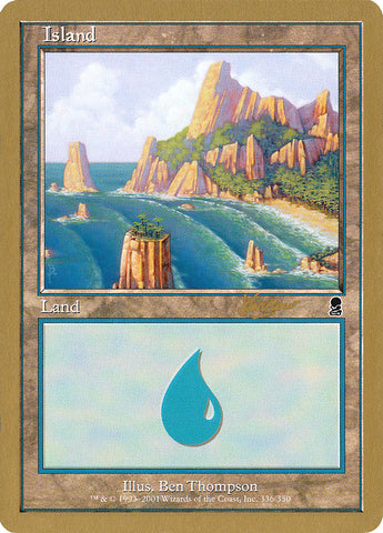 Island (shh336a) (Sim Han How) [World Championship Decks 2002] - The Mythic Store | 24h Order Processing