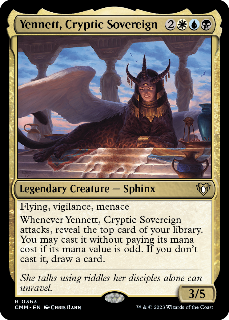 Yennett, Cryptic Sovereign [Commander Masters] - The Mythic Store | 24h Order Processing