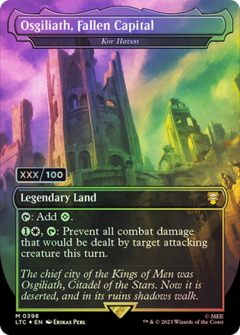 Osgiliath, Fallen Capital - Kor Haven (Serialized) [The Lord of the Rings: Tales of Middle-Earth Commander] - The Mythic Store | 24h Order Processing