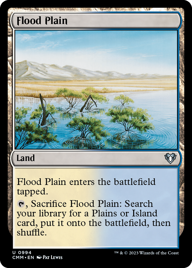 Flood Plain [Commander Masters] - The Mythic Store | 24h Order Processing