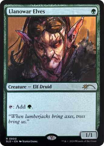 Llanowar Elves (0800) [Secret Lair Drop Series] - The Mythic Store | 24h Order Processing