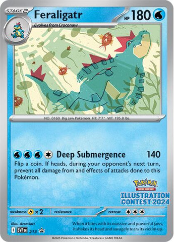 Feraligatr (213) [Scarlet & Violet: Black Star Promos] - The Mythic Store | 24h Order Processing