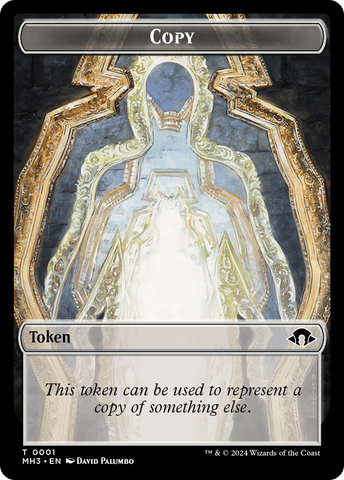 Copy (Ripple Foil) // Eldrazi Angel Double-Sided Token [Modern Horizons 3 Commander Tokens] - The Mythic Store | 24h Order Processing