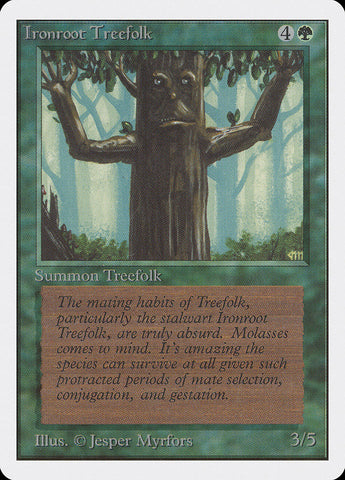 Ironroot Treefolk [Unlimited Edition] - The Mythic Store | 24h Order Processing