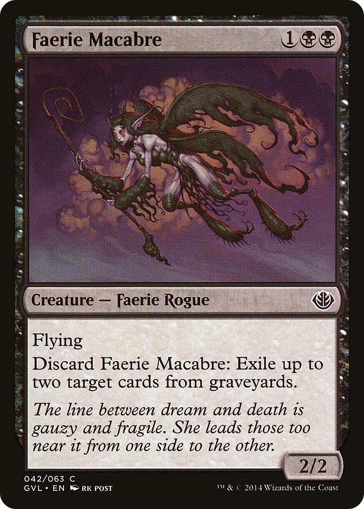 Faerie Macabre (Garruk vs. Liliana) [Duel Decks Anthology] - The Mythic Store | 24h Order Processing