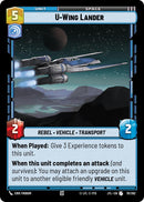 U-Wing Lander (070/262) (070/262) [Jump to Lightspeed] - The Mythic Store | 24h Order Processing