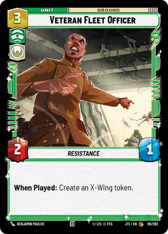 Veteran Fleet Officer (099/262) (099/262) [Jump to Lightspeed] - The Mythic Store | 24h Order Processing
