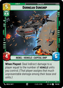 Dornean Gunship (116/262) (116/262) [Jump to Lightspeed] - The Mythic Store | 24h Order Processing