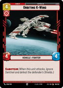 Orbiting K-Wing (166/262) (166/262) [Jump to Lightspeed] - The Mythic Store | 24h Order Processing