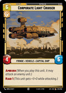 Corporate Light Cruiser (225/262) (225/262) [Jump to Lightspeed] - The Mythic Store | 24h Order Processing