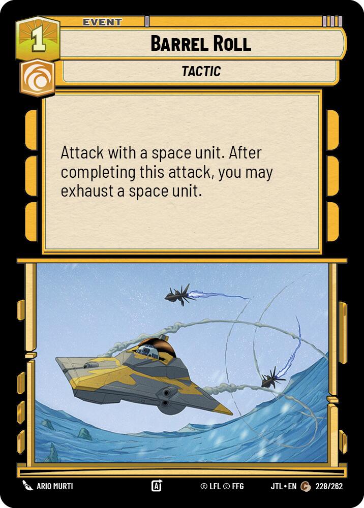 Barrel Roll (228/262) (228/262) [Jump to Lightspeed] - The Mythic Store | 24h Order Processing