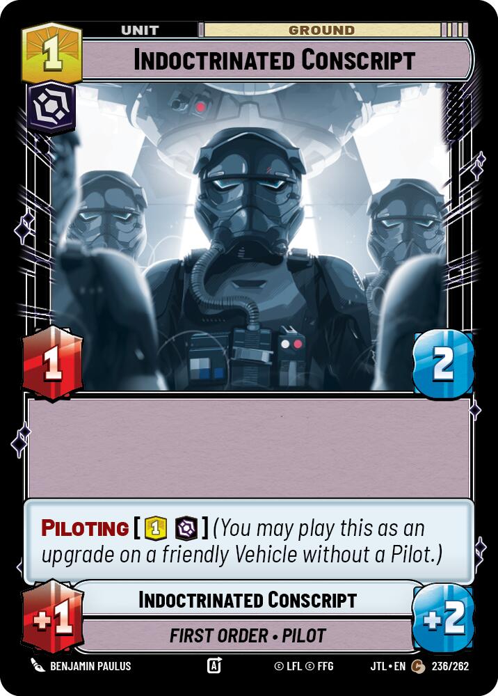Indoctrinated Conscript (236/262) (236/262) [Jump to Lightspeed] - The Mythic Store | 24h Order Processing