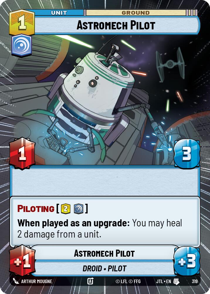 Astromech Pilot (319) (Hyperspace) (319) [Jump to Lightspeed] - The Mythic Store | 24h Order Processing