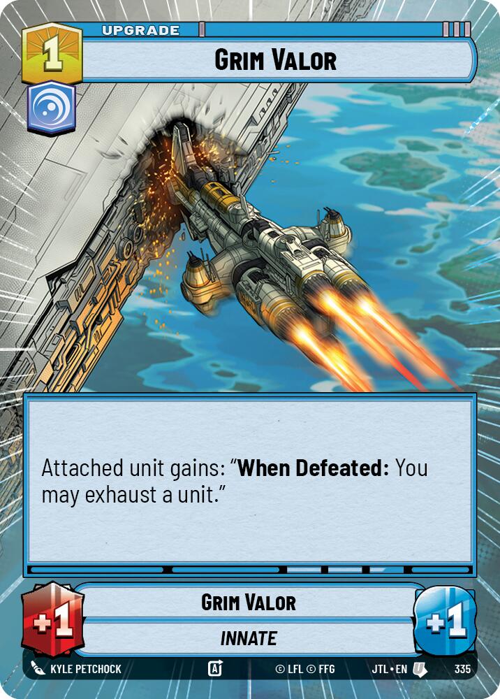 Grim Valor (335) (Hyperspace) (335) [Jump to Lightspeed] - The Mythic Store | 24h Order Processing
