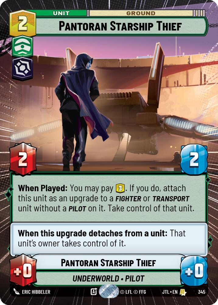 Pantoran Starship Thief (345) (Hyperspace) (345) [Jump to Lightspeed] - The Mythic Store | 24h Order Processing