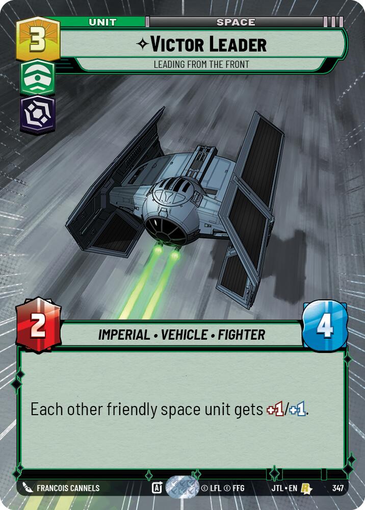 Victor Leader - Leading from the Front (347) (Hyperspace) (347) [Jump to Lightspeed] - The Mythic Store | 24h Order Processing
