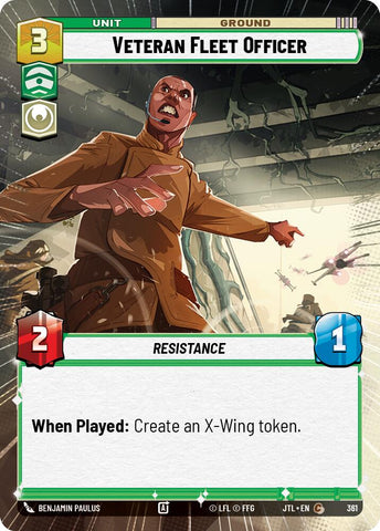 Veteran Fleet Officer (361) (Hyperspace) (361) [Jump to Lightspeed] - The Mythic Store | 24h Order Processing