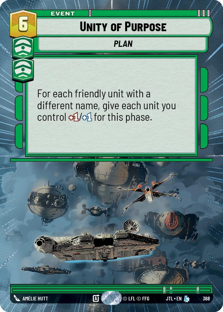 Unity of Purpose (368) (Hyperspace) (368) [Jump to Lightspeed] - The Mythic Store | 24h Order Processing