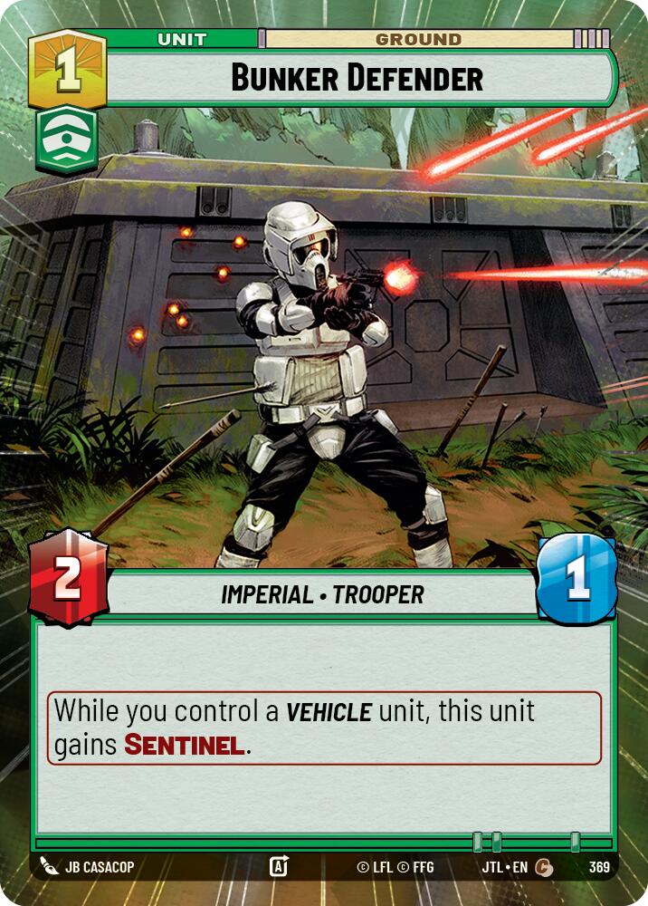 Bunker Defender (369) (Hyperspace) (369) [Jump to Lightspeed] - The Mythic Store | 24h Order Processing