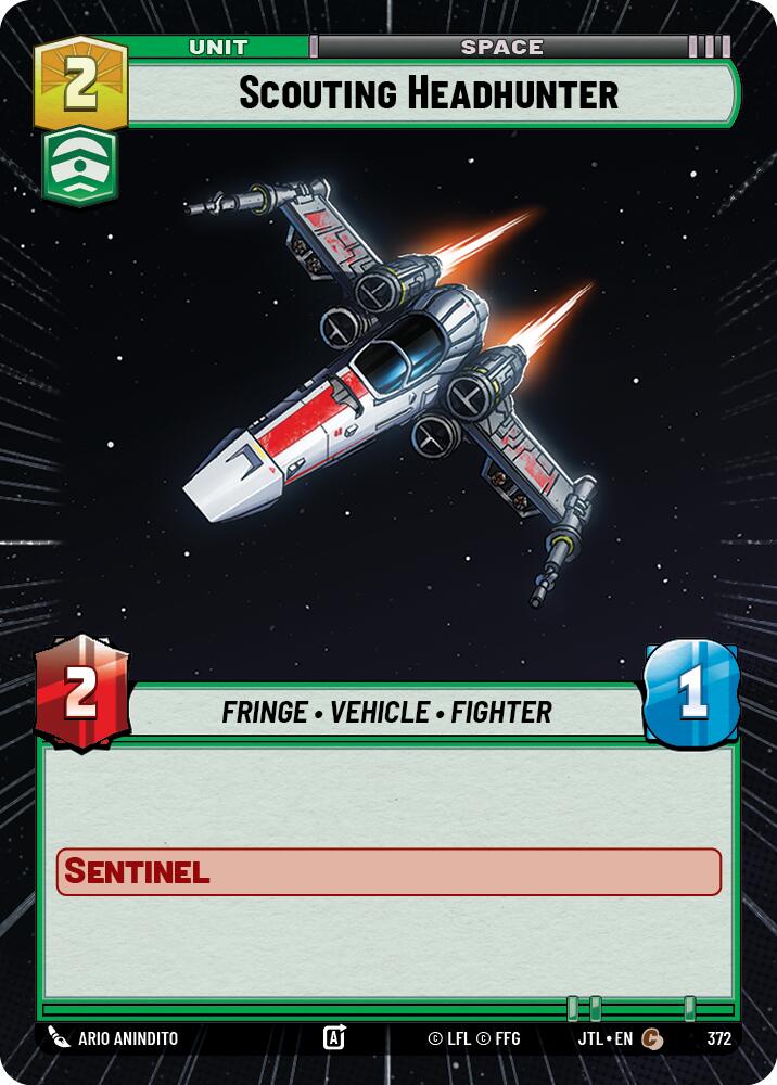 Scouting Headhunter (372) (Hyperspace) (372) [Jump to Lightspeed] - The Mythic Store | 24h Order Processing