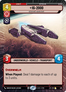 IG-2000 - Assassin's Aggressor (402) (Hyperspace) (402) [Jump to Lightspeed] - The Mythic Store | 24h Order Processing