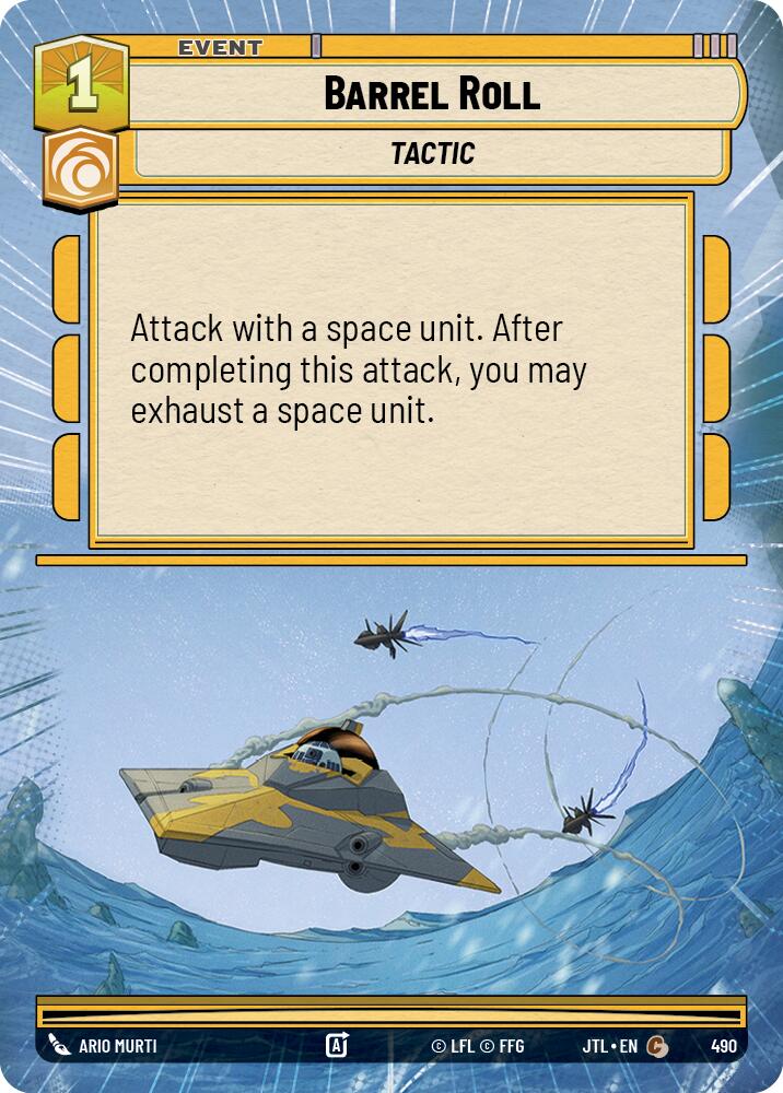 Barrel Roll (490) (Hyperspace) (490) [Jump to Lightspeed] - The Mythic Store | 24h Order Processing