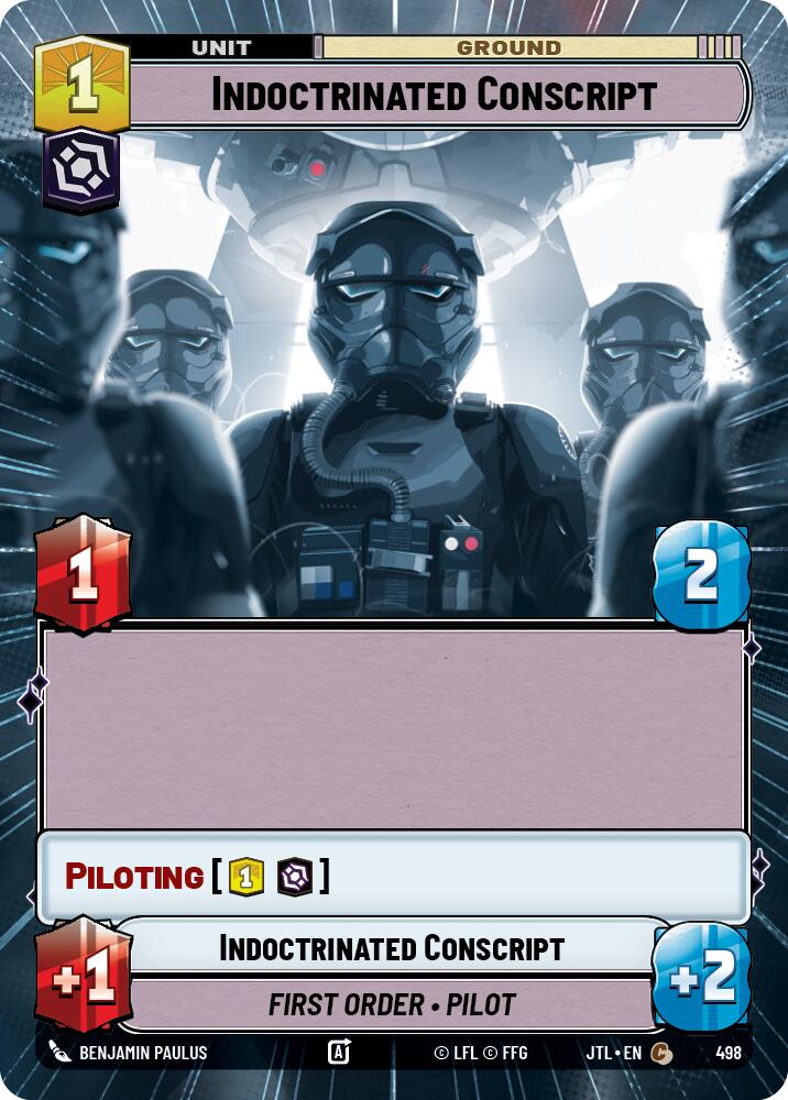 Indoctrinated Conscript (498) (Hyperspace) (498) [Jump to Lightspeed] - The Mythic Store | 24h Order Processing