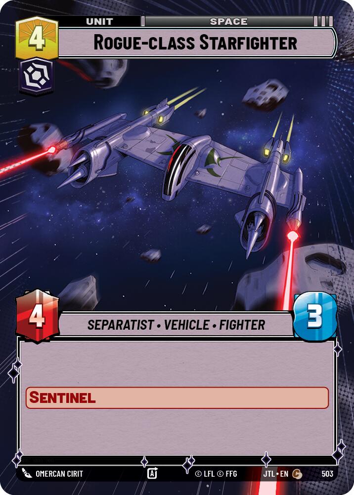 Rogue-class Starfighter (503) (Hyperspace) (503) [Jump to Lightspeed] - The Mythic Store | 24h Order Processing