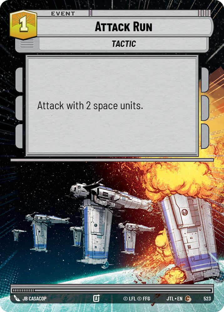 Attack Run (523) (Hyperspace) (523) [Jump to Lightspeed] - The Mythic Store | 24h Order Processing