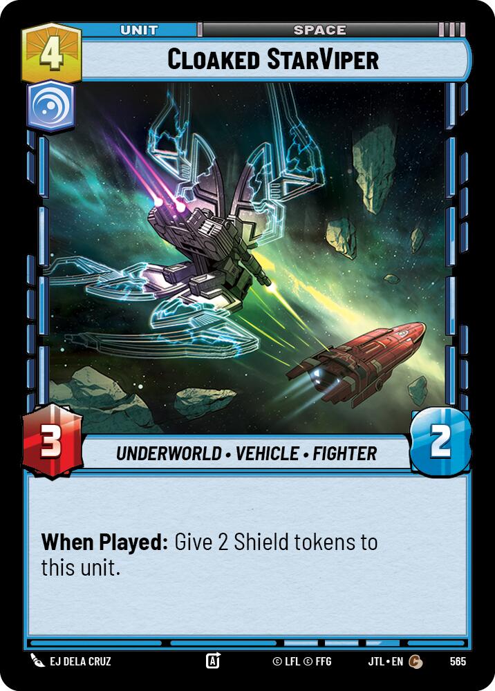 Cloaked StarViper (565) (565) [Jump to Lightspeed] - The Mythic Store | 24h Order Processing